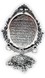 Икона настольная Покрова из серебра 925 пробы 1031-IDE