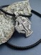 Срібний хрест натільний з іконою вмч. Георгій Побідоносець з чорніннямк круглий ксч008-DR