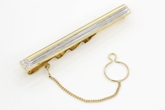 Зажим для галстука из комбинированного золота КА17003