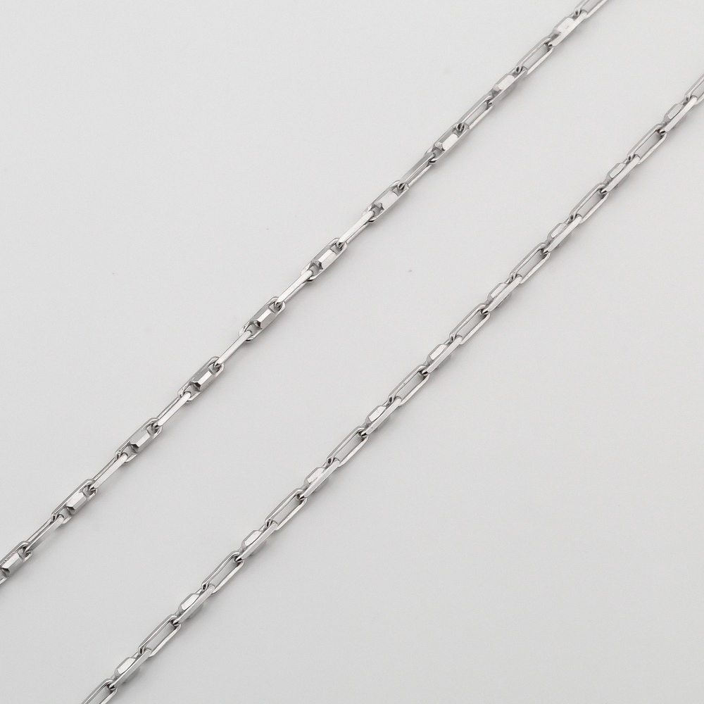 Серебряная цепочка якорное плетение chk23162, 55 размер