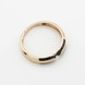Золотое кольцо с черными фианитами k111866, 17 размер