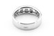 Срібний перстень з білими фіанітами СК11049, 17,5 розмір, 17-5, Білий