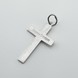 Срібний хрестик із розп'яттям (Врятуй і Збережи) p131006-1292