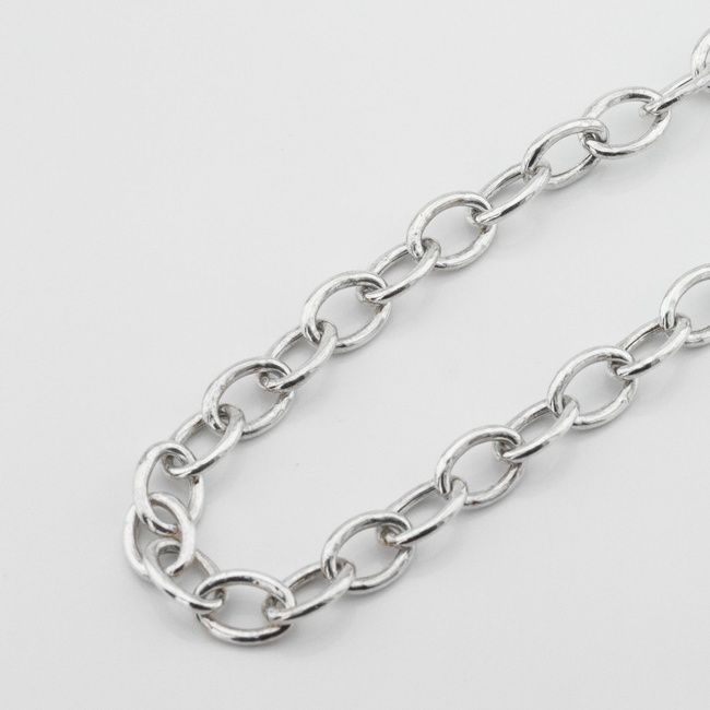 Срібний ланцюжок Ланки k23322, 45 розмір