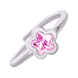 Дитяча каблучка Квітка сяюча з рожевим фіанітом 1295706006111701, Рожевий, UmaUmi Like Mom