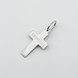 Срібний хрестик прямий із розп'яттям (Врятуй і Збережи) p131003-0372