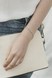 Серебряный браслет 925 пробы с фианитами (кубический цирконий) родированный "Виктори" 940025-H, Белый