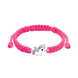 Дитячий браслет плетінь рожевий Єдиноріг різнокольоровий з емаллю 4195700006080411, Різнокольоровий, UmaUmi Magic