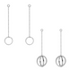 Срібні сережки-пусети (гвоздики) "Зернятко" маленькі без вставок родовані Арт. Ms021p