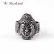 Серебряное кольцо перстень "EJ Buddha" (Будда) Арт. 1048EJ