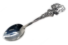 Серебряная Ложка Сказка с фигурной ручкой с чернением 1.0.0.996-IDE
