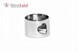 Серебряное широкое кольцо "Сердце" без вставок женское родированное Арт. mk229