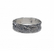 Серебряное обручальное кольцо Sacrament с чернением фактурное 1150/EJ