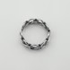 Серебряное открытое кольцо Цепь k111791, 16 размер