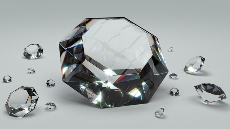 фото вид огранки бриллианта круглой формы